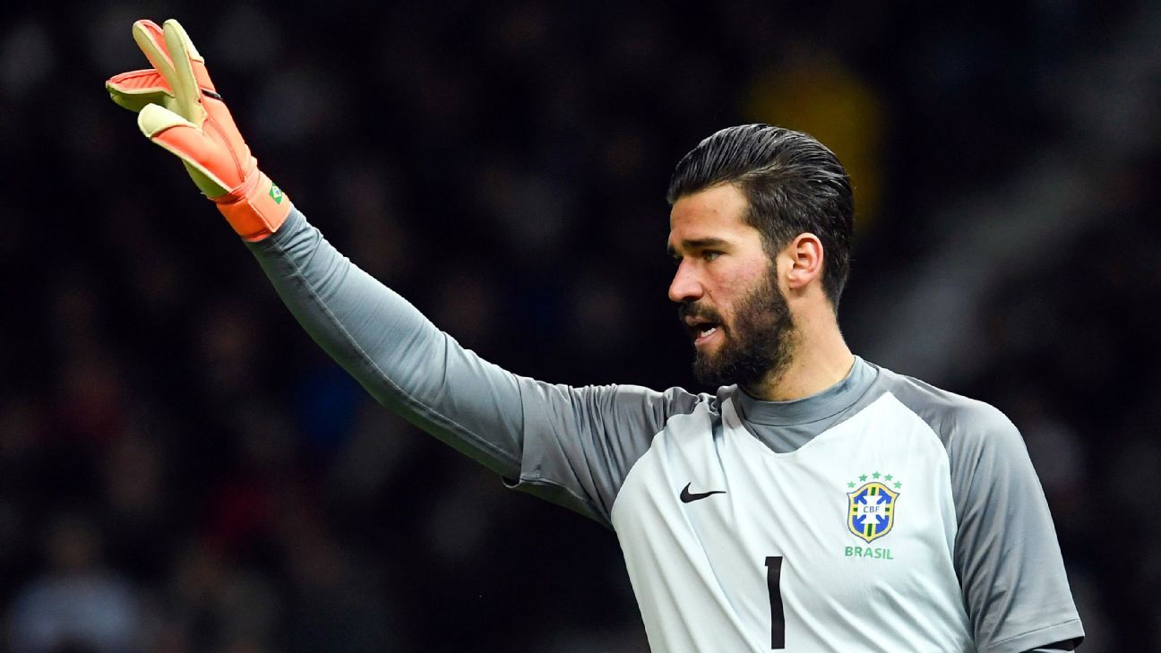 Alisson, Ederson make goalkeeper one of Brazil's greatest strengths