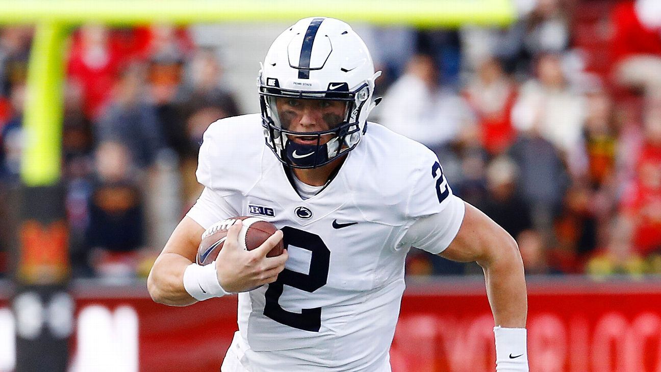 Quarterback Tommy Stevens will remain with Penn State Nittany Lions - ESPN