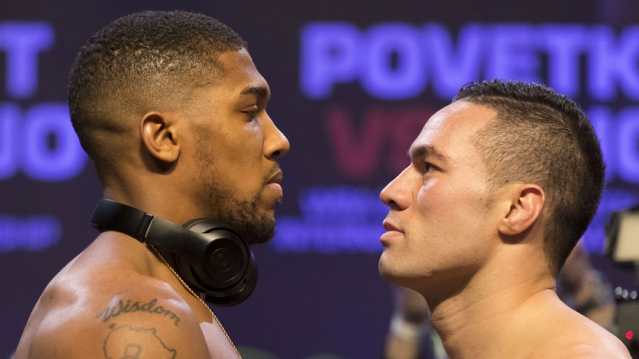 Ringside Seat: The complete guide to Anthony Joshua vs. Joseph Parker ...