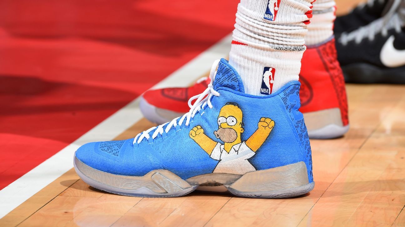 Which NBA player had the best sneakers in Week 25?