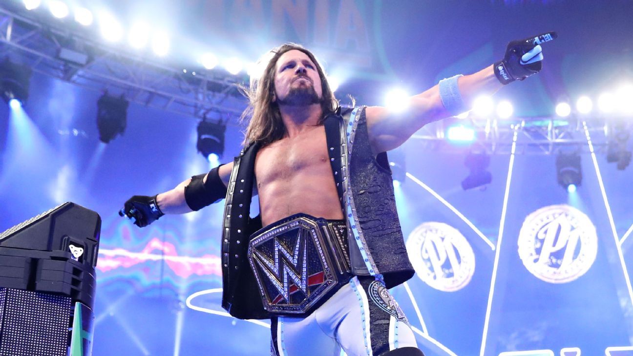 WWE Profile AJ Styles ESPN