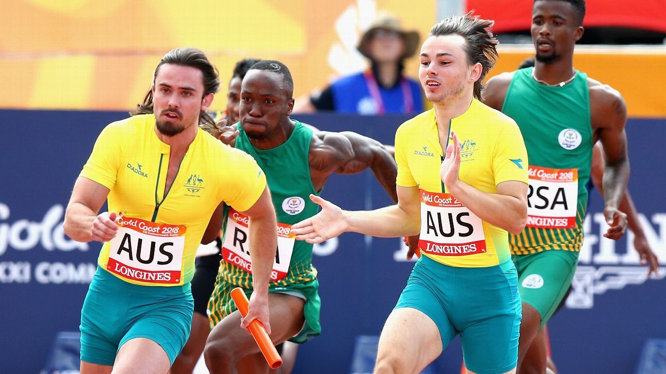 Australia qualifies for Commonwealth Games 4x100m relay final