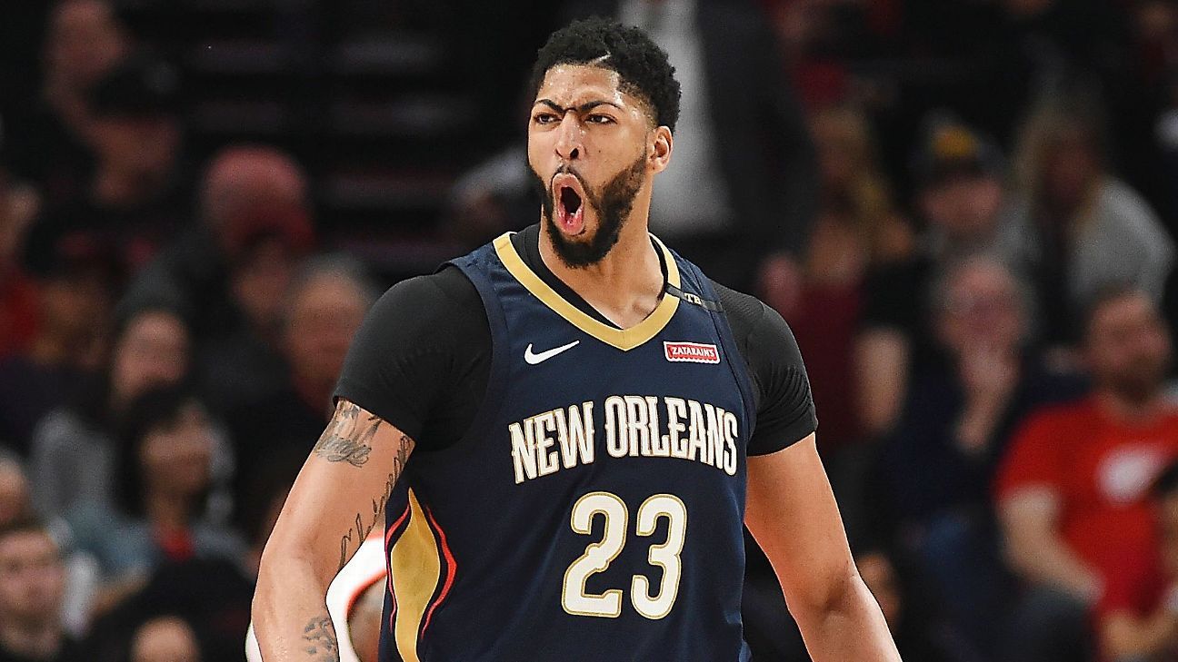 Anthony Davis of New Orleans Pelicans gets first playoff win after big