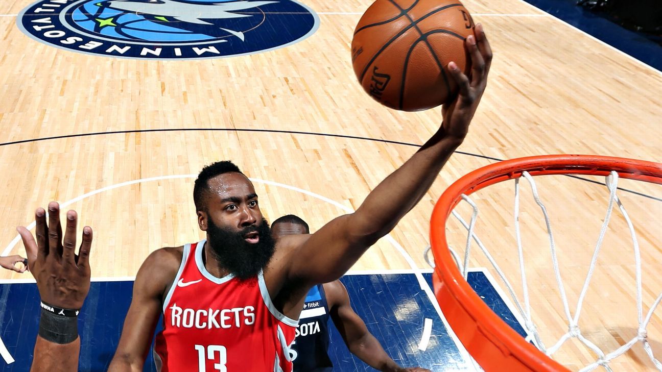 Houston Rockets score 50 points in 3rd quarter of Game 4 against ...