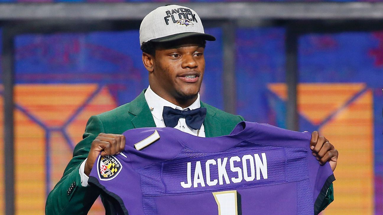 Picks 21-32: Lamar Jackson Gets Drafted, & WR's Go off the Board! (Round 1)