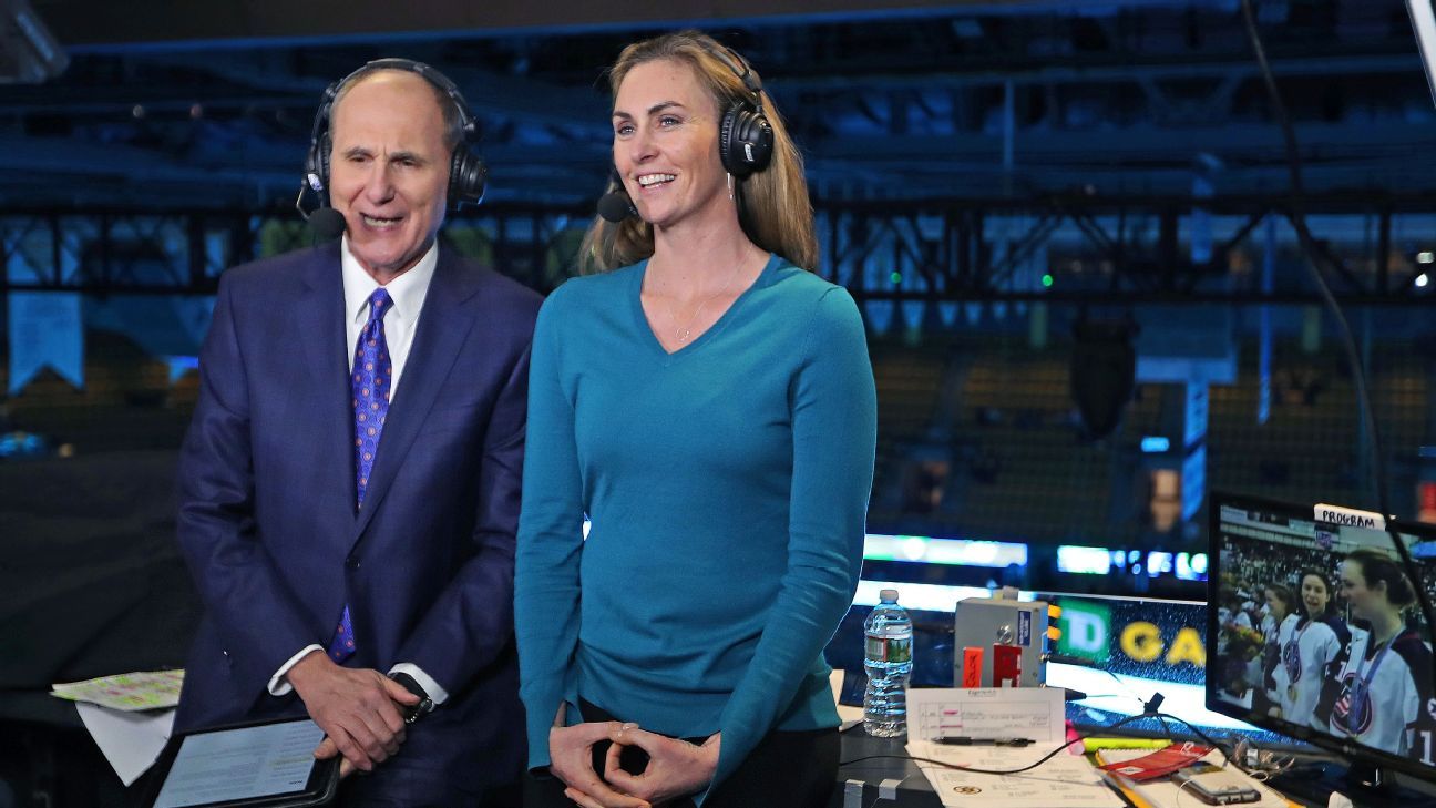 2018 Stanley Cup Playoffs - AJ Mleczko making her mark as first woman