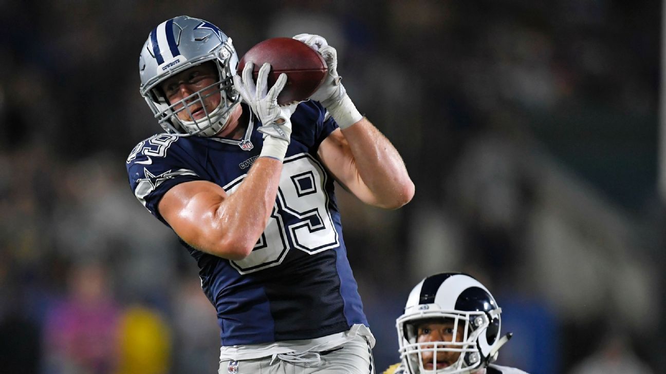 Dallas Cowboys: Should Blake Jarwin start over Jason Witten?