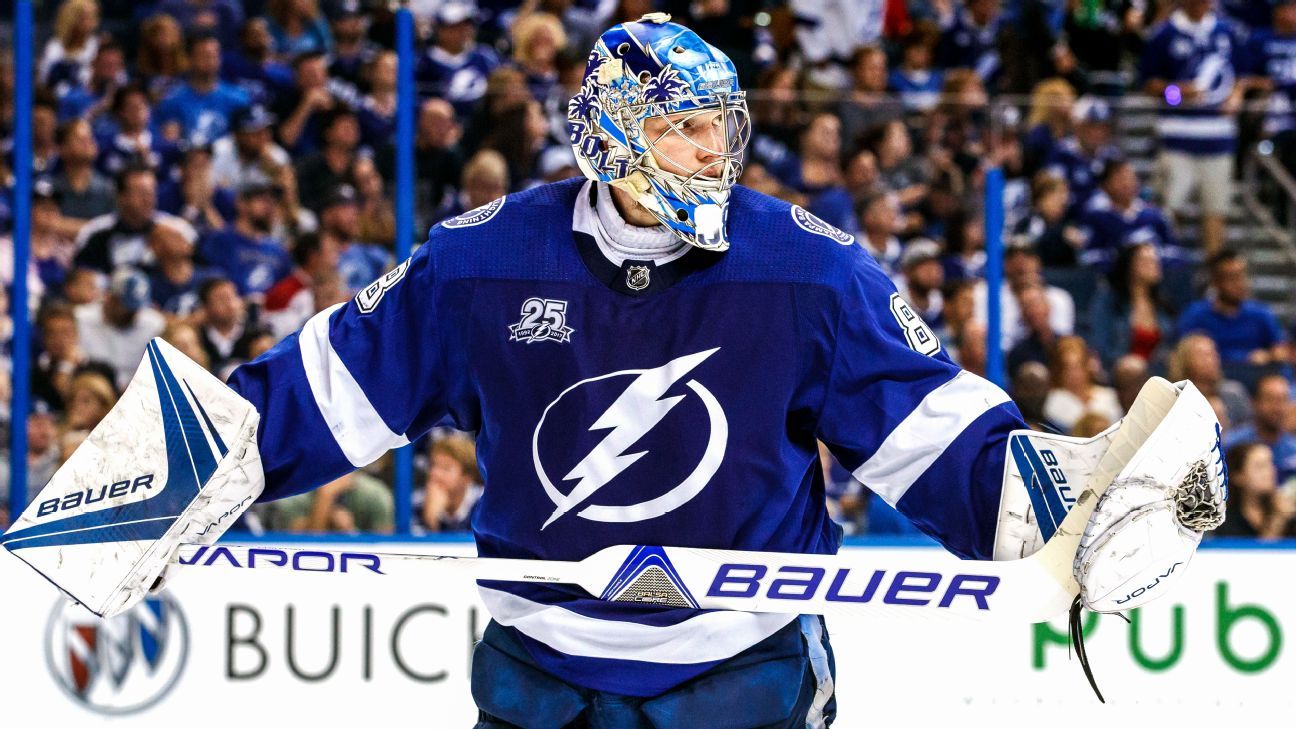 Vasilevskiy remains the choice among NHL skaters for the title of best  goalie in the world, National Sports