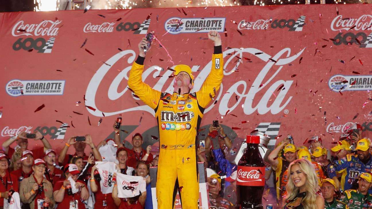 Kyle Busch dominates CocaCola 600 for first pointsrace win at