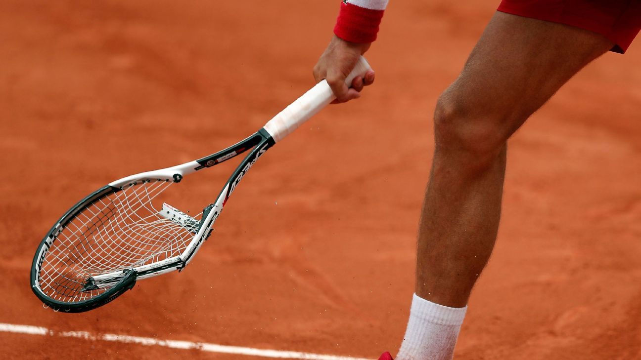 ICYMI at French Open Novak Djokovic and the object of aggression, the