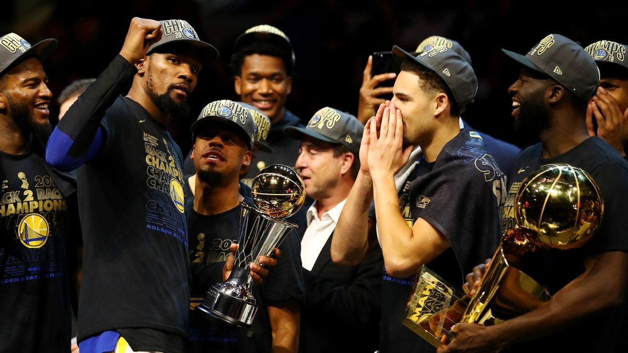 NBA Finals 2018 MVP is Kevin Durant after a close call with teammate  Stephen Curry 