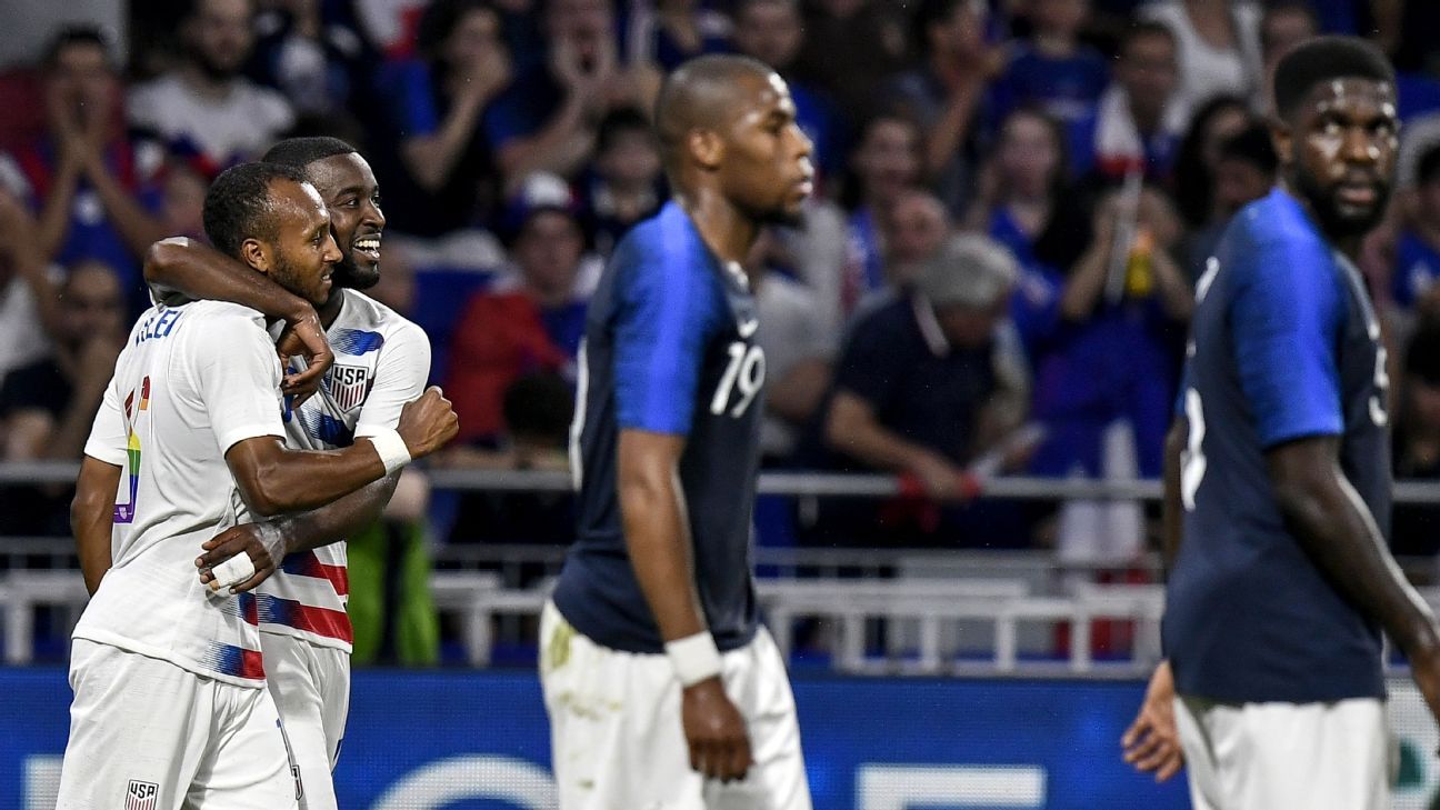 Mbappe makes the World Cup his playground! France winners, losers and  ratings as Kylian downs Danes to seal last-16 spot