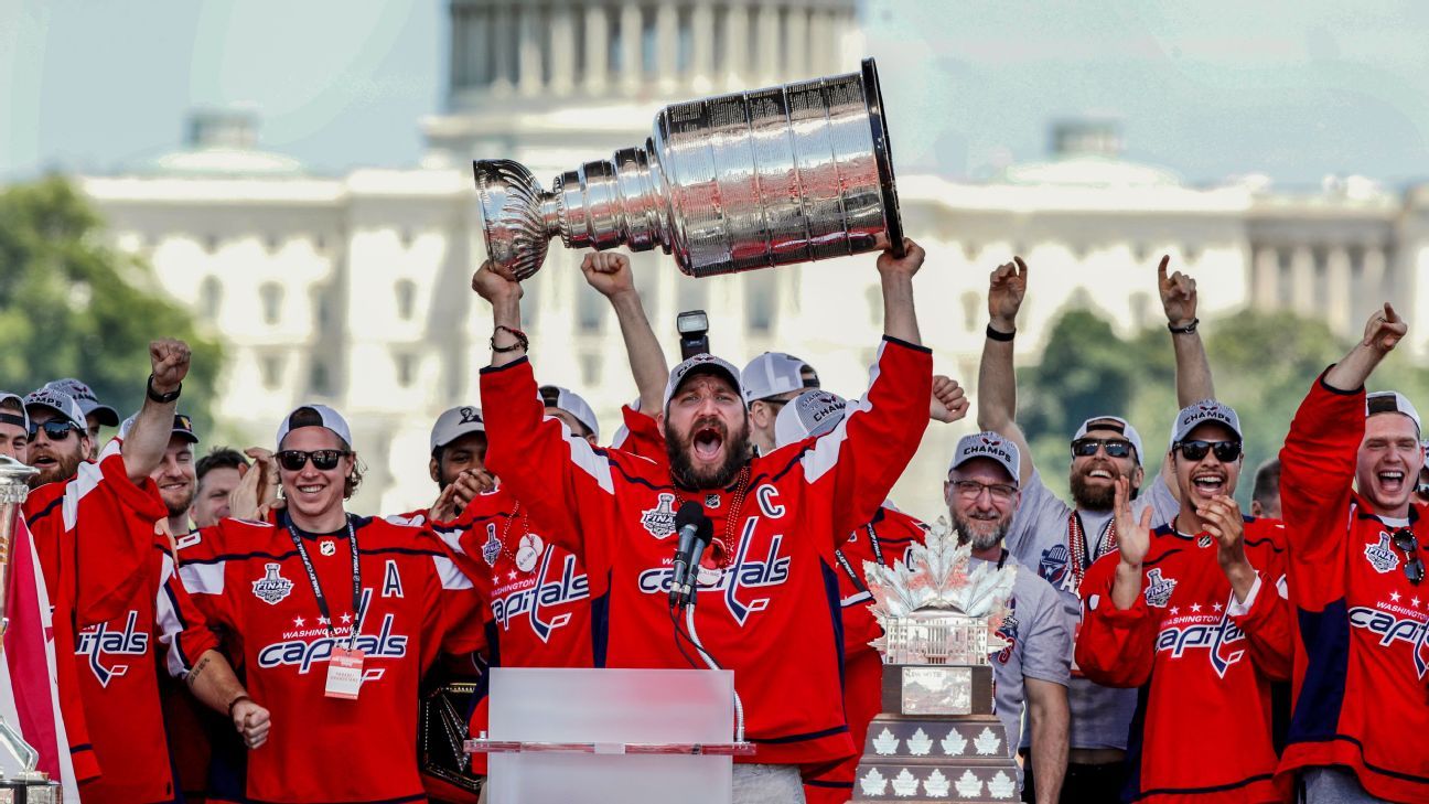 Fans turn out in droves to celebrate Stanley Cup champion Capitals