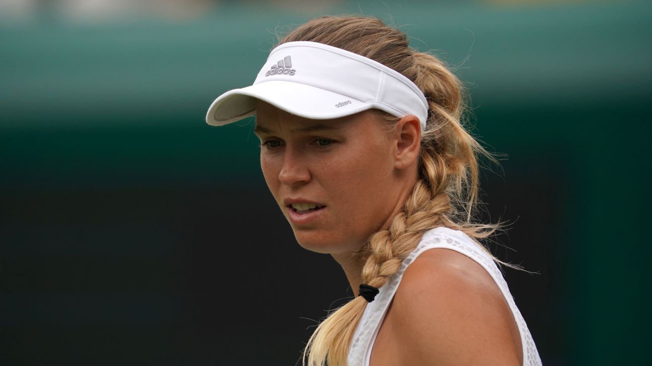 Caroline Wozniacki, número 2 do ranking, é eliminada em Wimbledon ESPN