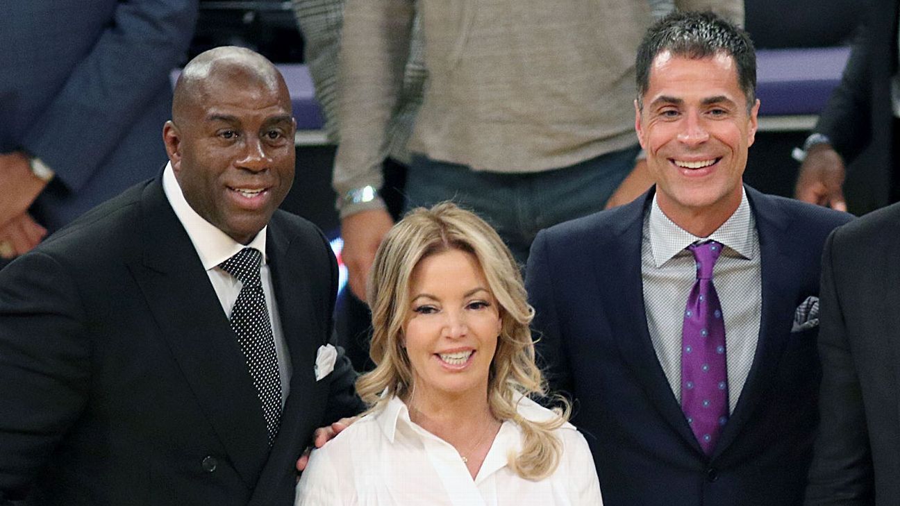 Lakers News: Magic Johnson Dines with Jeanie Buss After Resigning as  President, News, Scores, Highlights, Stats, and Rumors