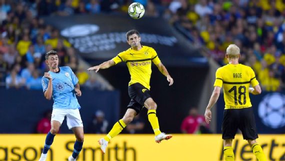 Christian Pulisic And Jadon Sancho Impress Borussia Dortmund Boss Lucien Favre