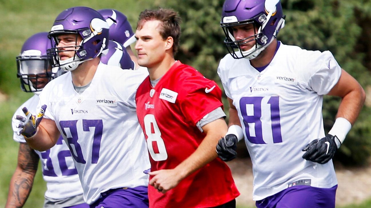 Vikings offense progressing despite early hiccups, injuries - Minnesota ...