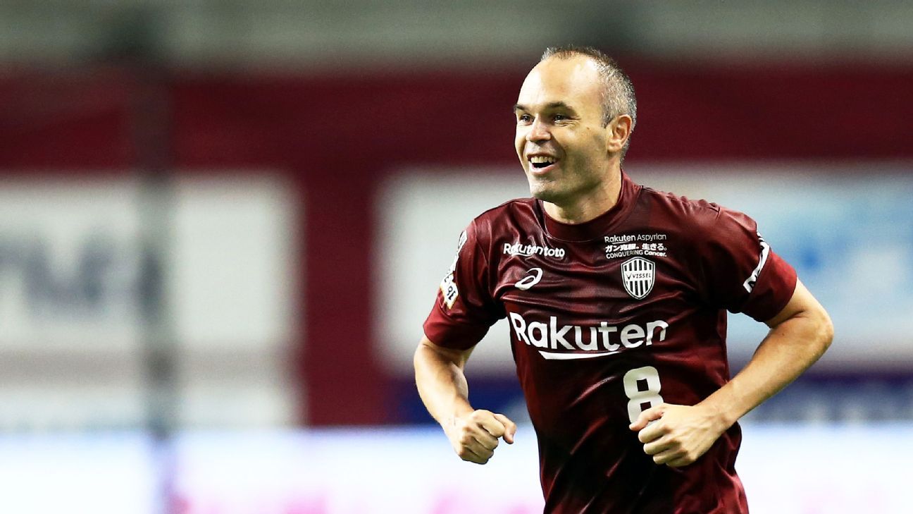 Vissel Kobe player suspended over Andres Iniesta injury leak