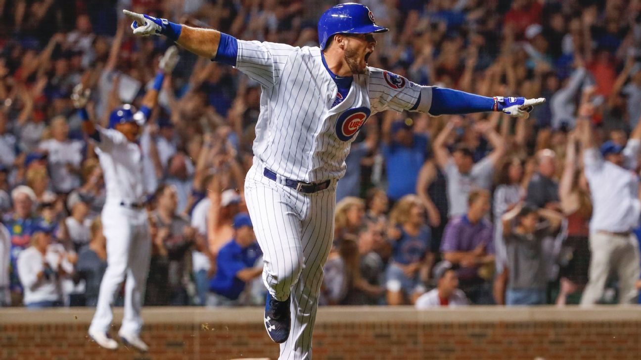 David Bote's walk-off grand slam stuns Nationals, sends Cubs to