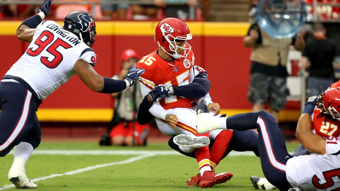 Chiefs expect Mahomes by summer; Fisher, Schwartz by fall