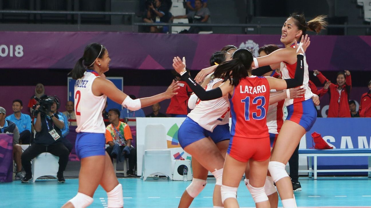 Japan drops Philippines volleyball squad in straight sets ESPN