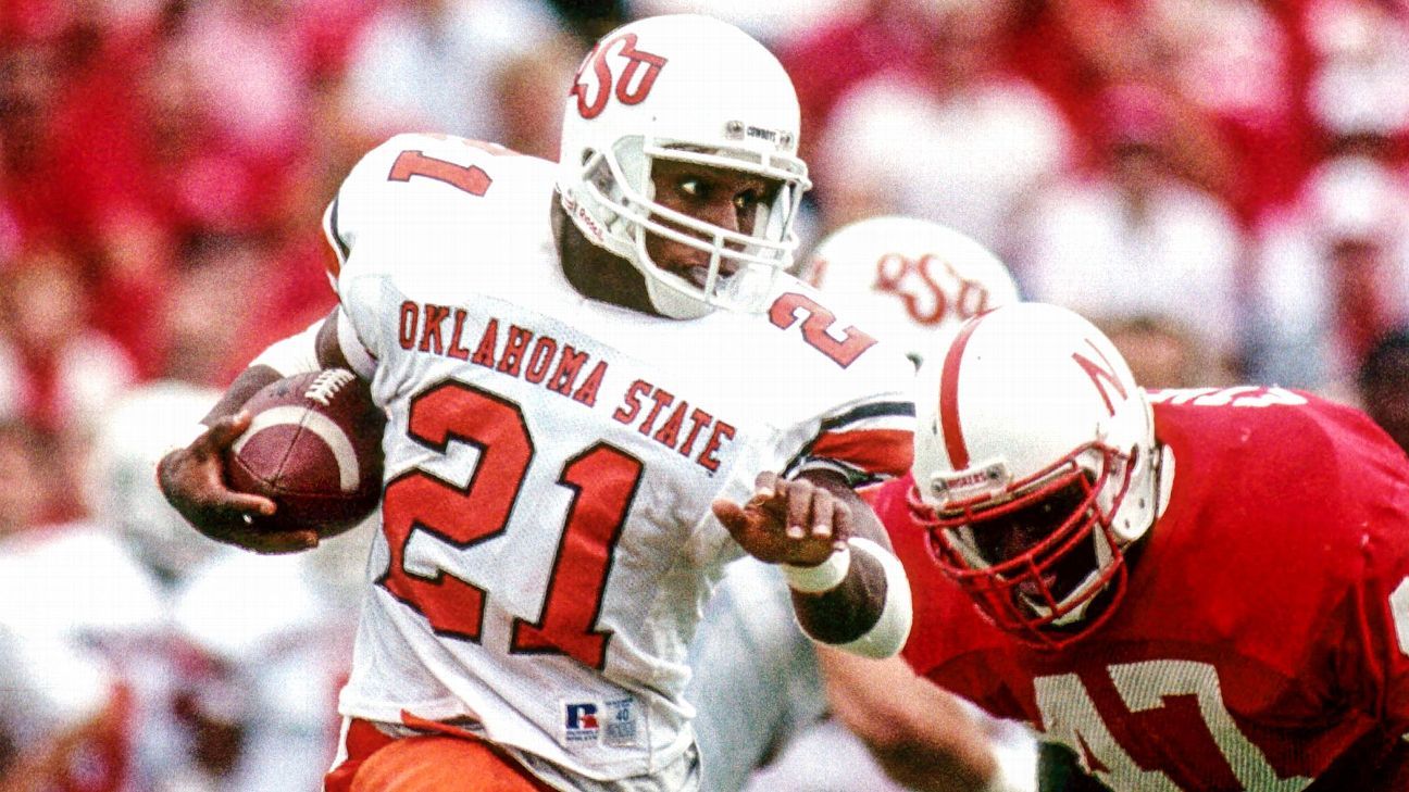 Barry Sanders' 10 best rushing games - Vintage Detroit Collection