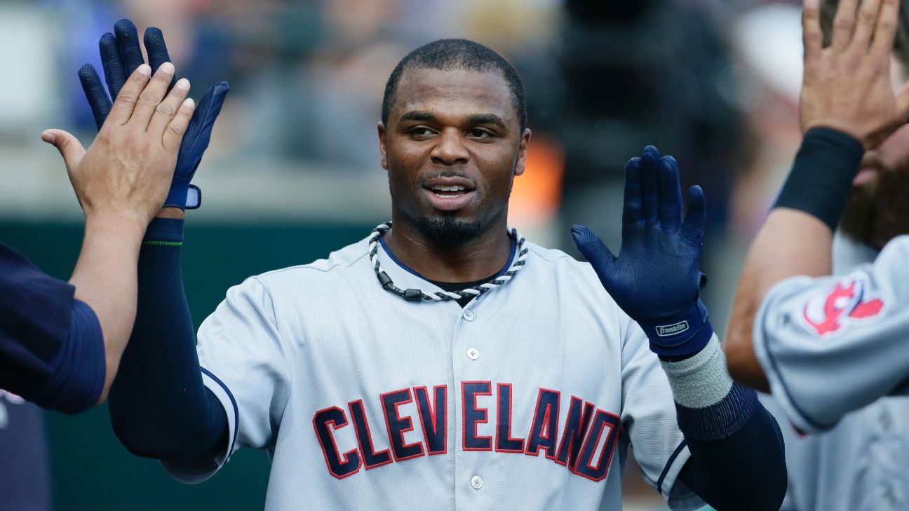 Rajai Davis cracks Indians' roster for ALDS vs Astros