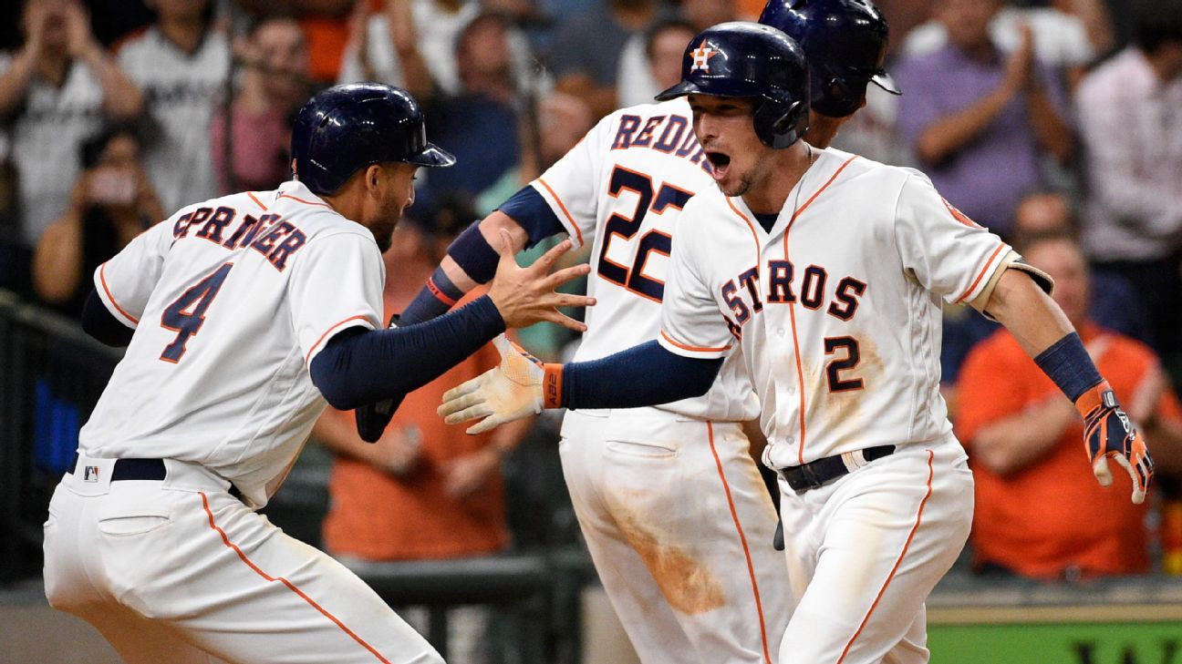 Springer, Altuve pace Astros over Angels