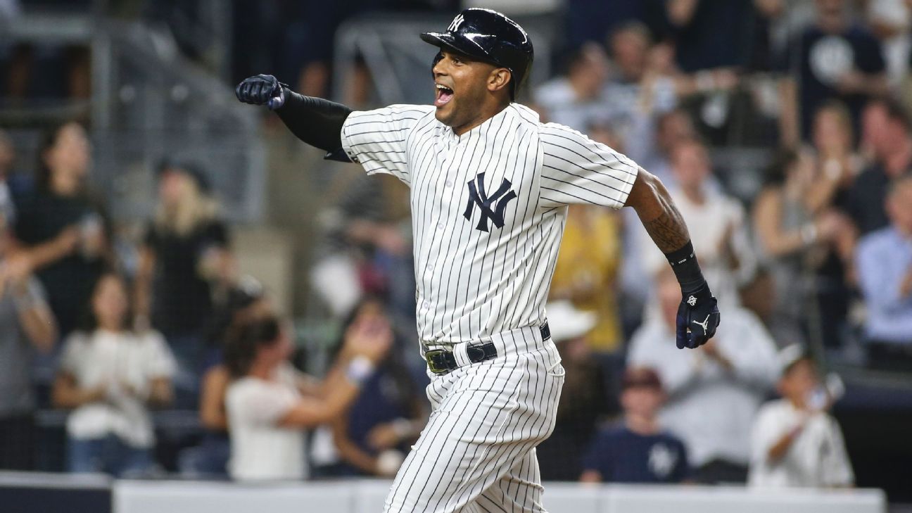 Aaron Hicks returns to Yankees' lineup; Giancarlo Stanton still out vs ...