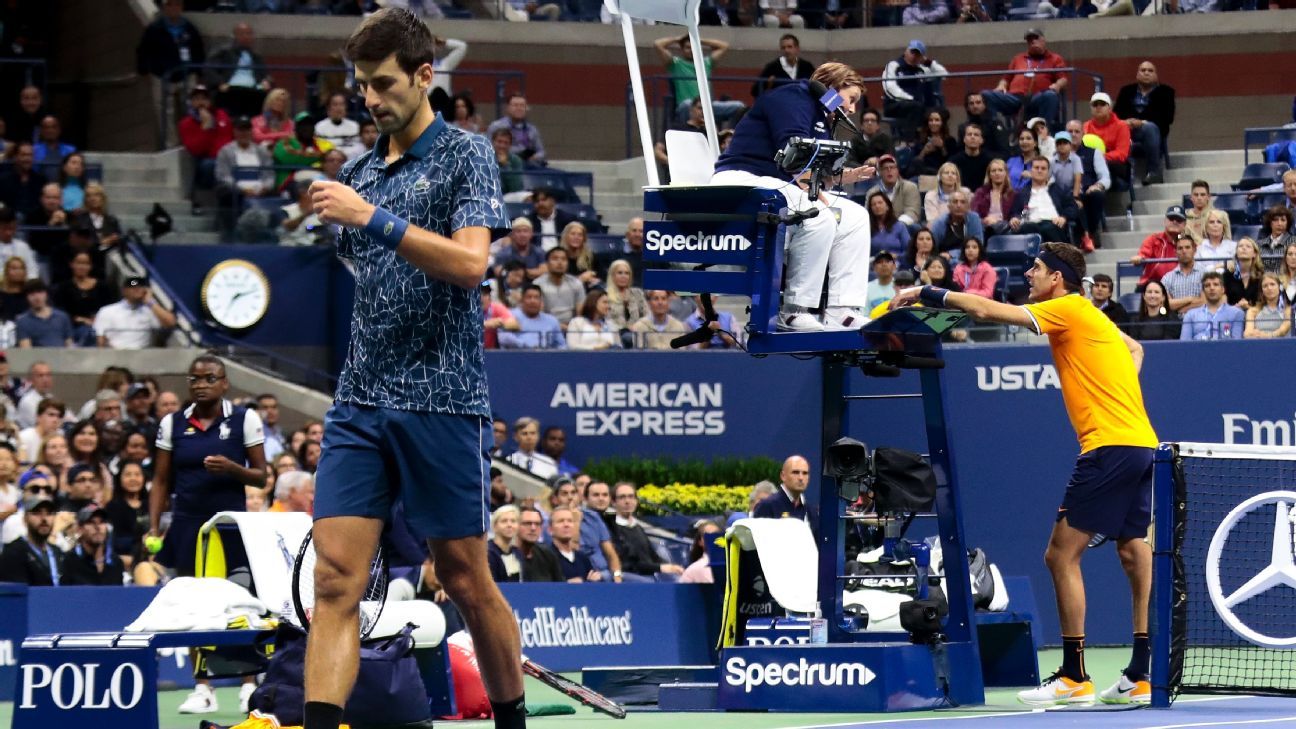 Us Open Men S Final Sees Quiet Day From Chair Umpire