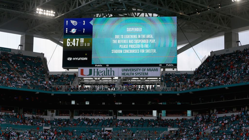 What's the NFL record for most points in a game? The Miami