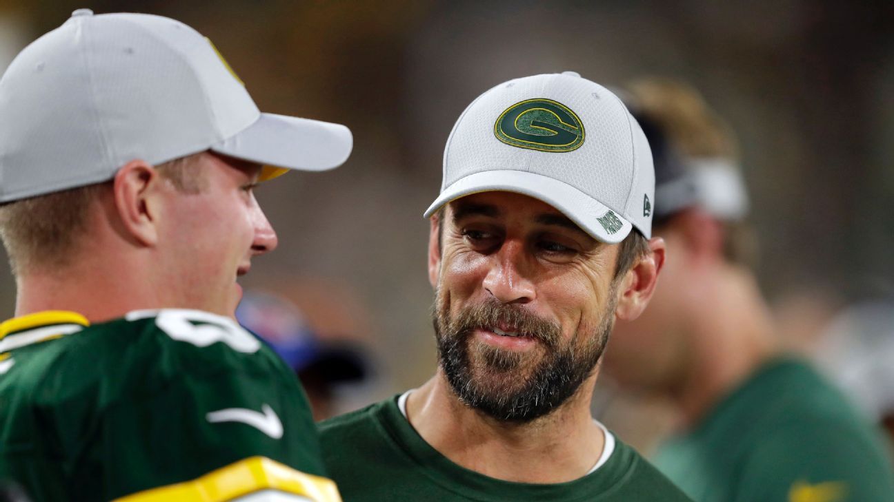 Packers' rookie QB Tim Boyle buys his own Aaron Rodgers 