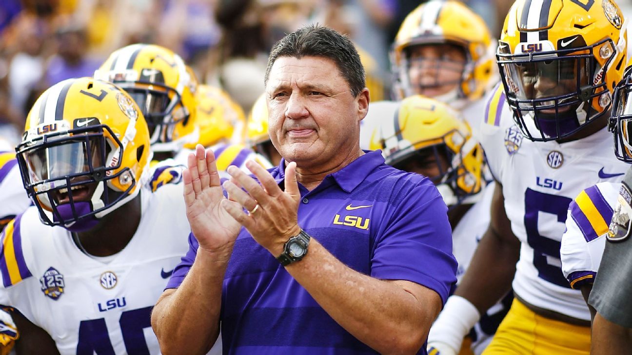 LSU vs. Ole Miss: Ed Orgeron doesn't like the Rebels. He shouldn't. 