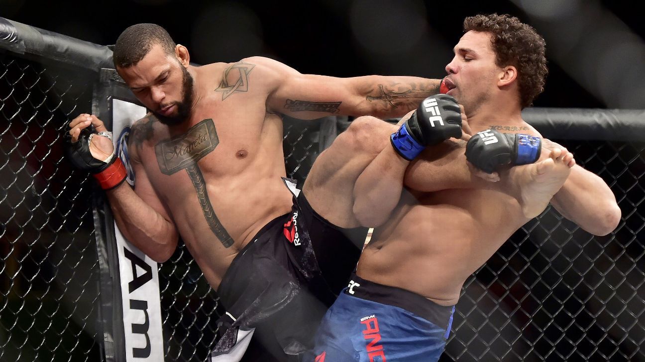 Thiago Santos Defeats Eryk Anders In Light Heavyweight Fight