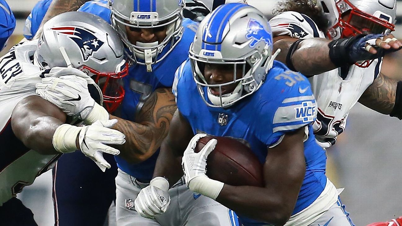 Kerryon Johnson, Detroit Lions Career Highlights