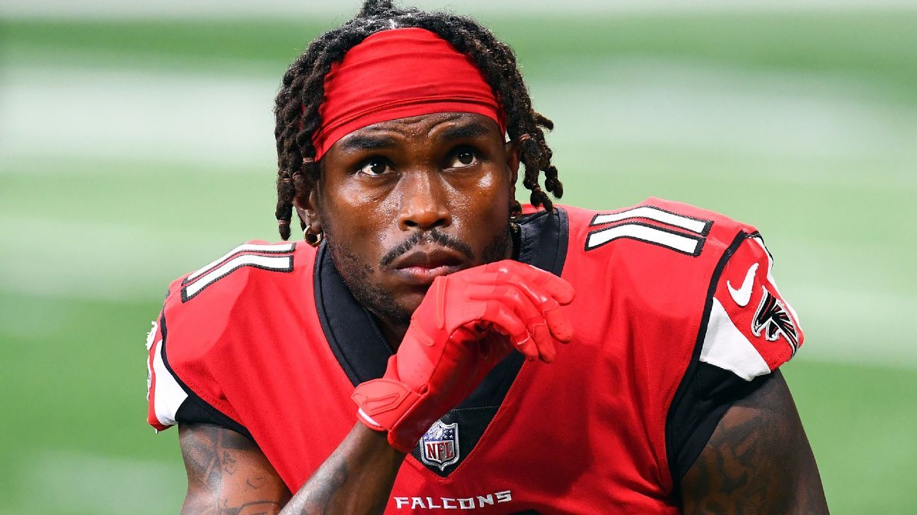 Falcons players shrug off Julio Jones missing minicamp