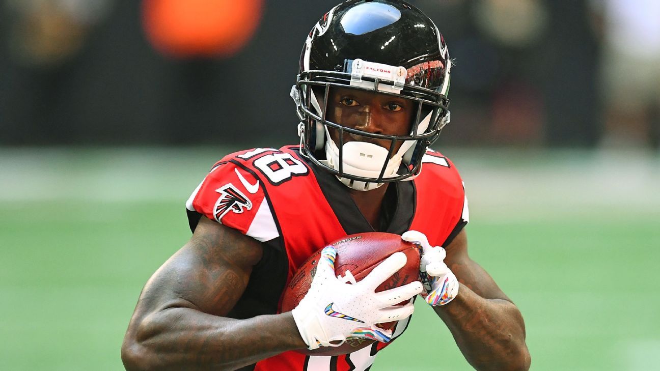 Atlanta Falcons rookie WR Calvin Ridley ruled out with ankle injury