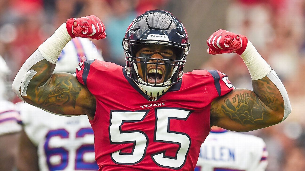 Houston Texans to trade LB Benardrick McKinney to Miami Dolphins for LB Shaq Lawson, sources say