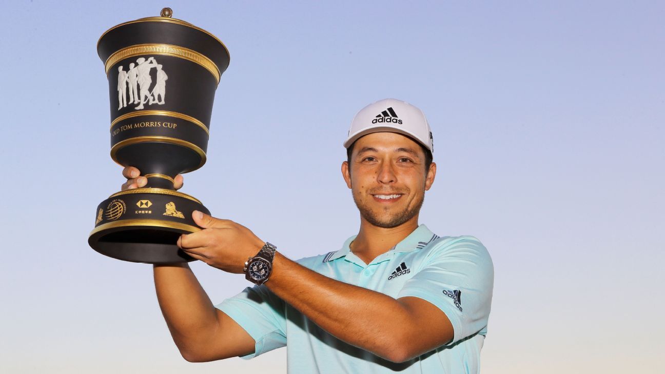 Xander Schauffele wins HSBC Champions for U.S. sweep of World Golf