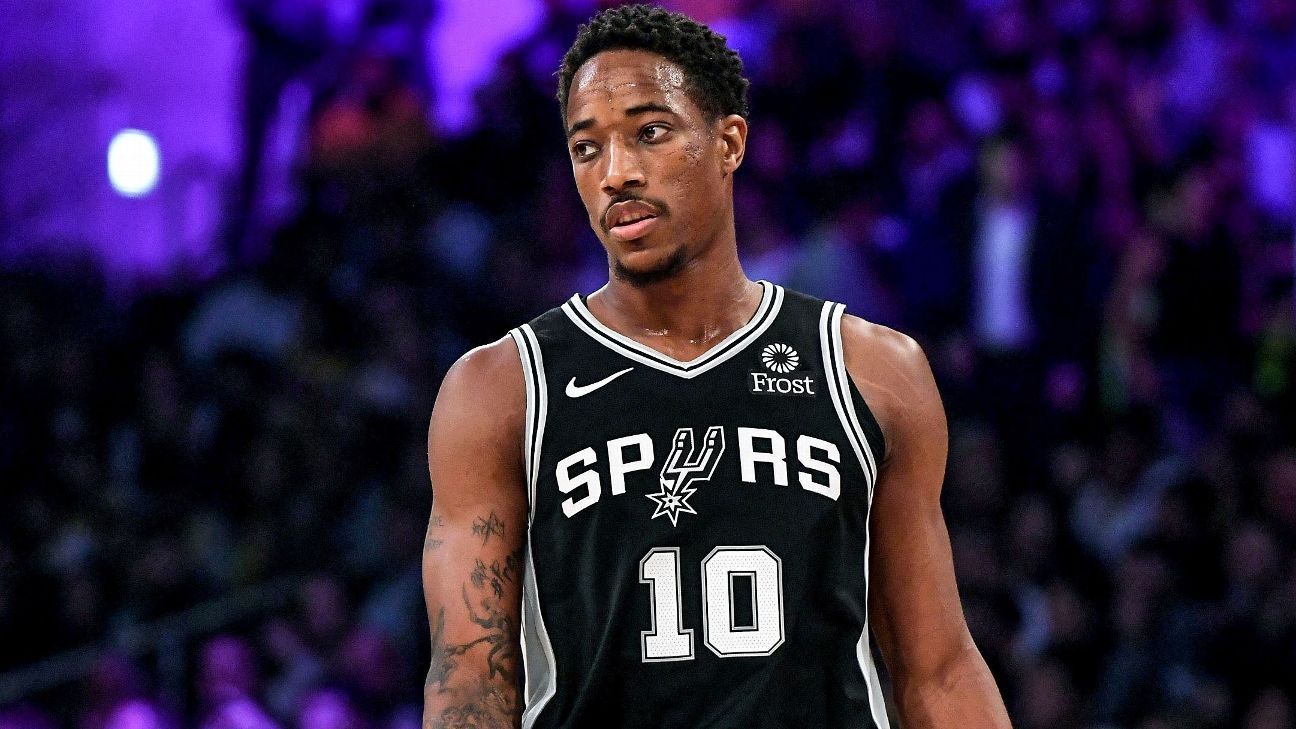  Outerstuff San Antonio Spurs DeMar DeRozan #10 NBA Big