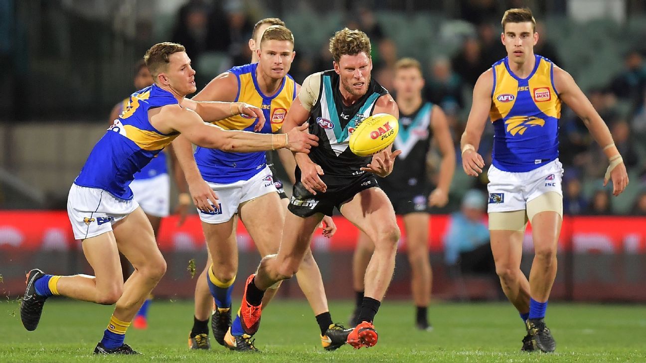 West Coast Eagles vs. Port Adelaide added for Good Friday - ESPN