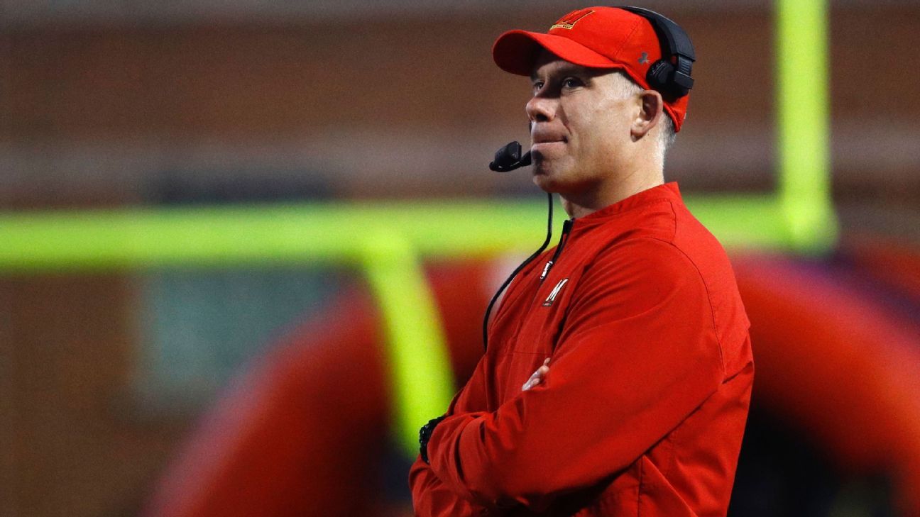 Maryland Terrapins Football Coach Dj Durkin Fired One Day