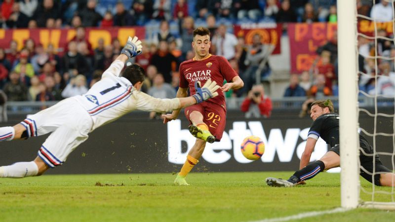 AS Roma vs. Sampdoria - Football Match Summary - November ...