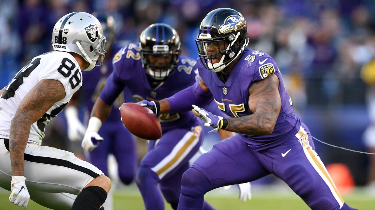 Arizona Cardinals to sign longtime Baltimore Ravens LB Terrell