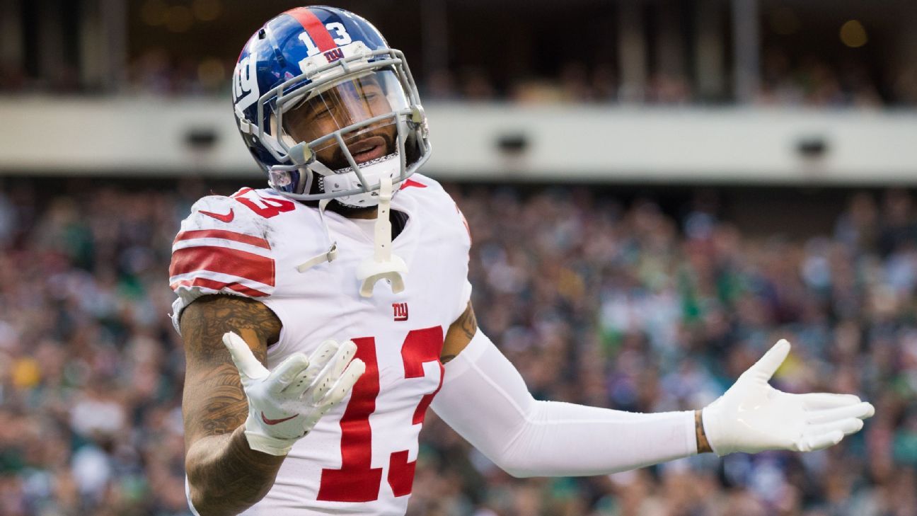 Odell Beckham Jr. of New York Giants suspended one game - ESPN