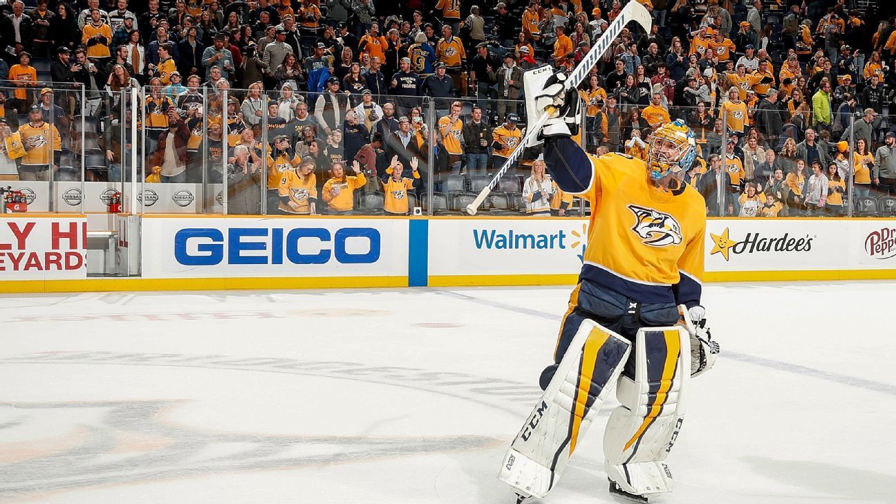 Pekka Rinne Announces NHL Retirement After 15-Year Career with Predators, News, Scores, Highlights, Stats, and Rumors