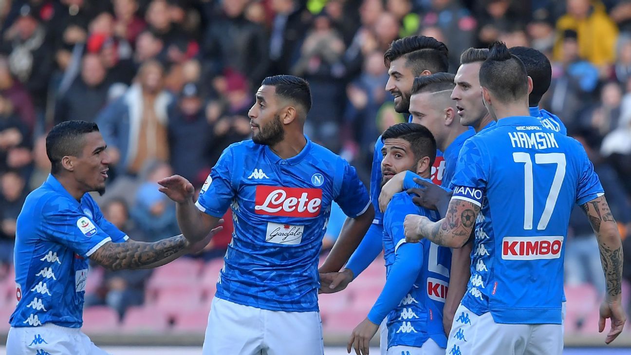 Napoli vs. Frosinone - Football Match Summary - December 8, 2018 - ESPN