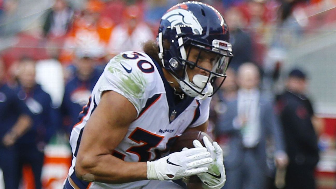 Broncos RB Phillip Lindsay named AFC Offensive Player of the Week