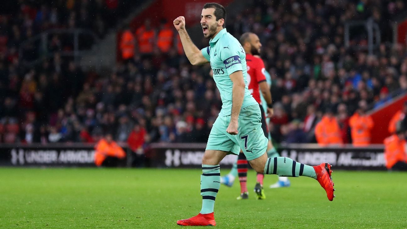 ESPN FC - Henrikh Mkhitaryan will not travel with Arsenal to Azerbaijan for  the Europa League final due to security concerns.