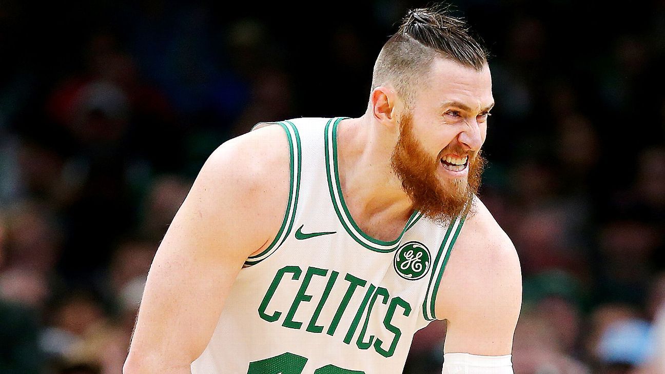 Aron Baynes out of lineup with foot injury - The Boston Globe